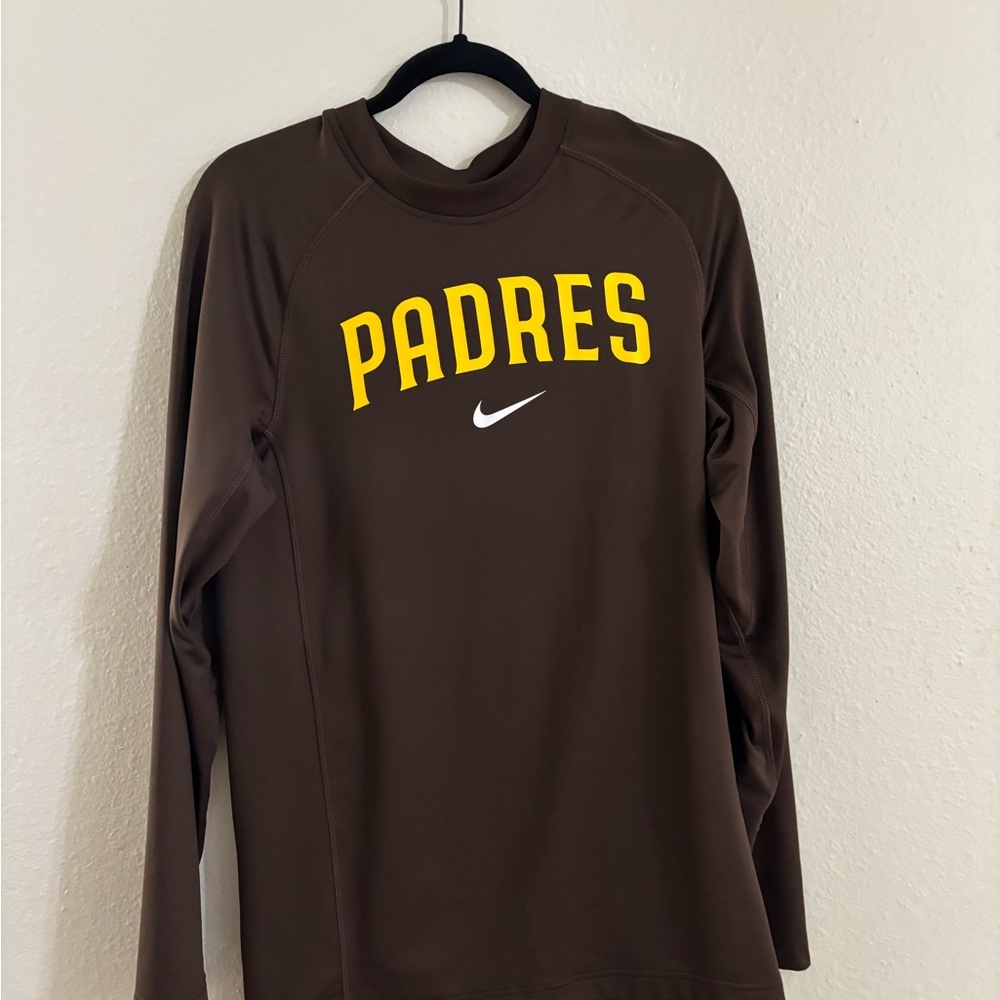 Nike Brown Dri-FIT Baseball Shirt